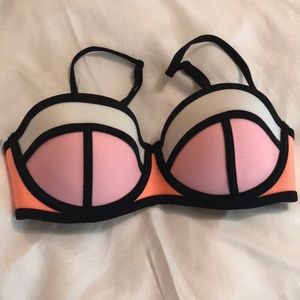 Triangle bathing suit top